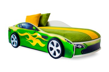 Кровать-машинка Бондимобиль зеленый в Саратове