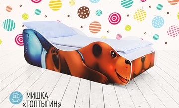 Детская кровать-зверёнок Мишка-Топотыгин в Саратове