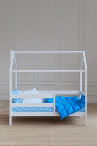 Детская кровать Домик, цвет белый в Энгельсе