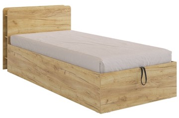 Кроватка с подъемным механизмом Юниор 90х200 (дуб крафт золотой) в Саратове