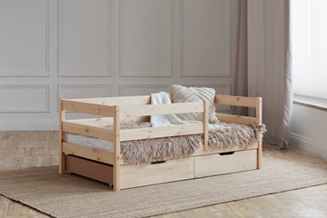 Кровать детская Софа с ящиками, без покраски в Саратове