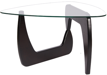 Стеклянный столик Берген-3, черный в Саратове