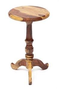 Столик кофейный Бомбей - 0237 палисандр, 35*35*60, натуральный (natural) арт.10046 в Энгельсе