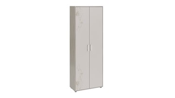 Шкаф 2-х дверный Витра тип 1 (Ясень шимо/Сатин матовый с рисунком) в Энгельсе