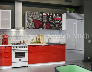 Гарнитур на кухню фотопечать Пицца 2,0 в Саратове