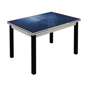 Обеденный раздвижной стол Шанхай исп.1 металл. крашенные №21 (Exclusive h149/белый) в Саратове