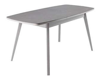 Керамический обеденный стол Артктур, Керамика, grigio серый, 51 диагональные массив серый в Саратове