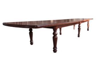 Деревянный стол 3,5(4,0)х1,1 на шести ножках, (стандартная покраска) в Саратове