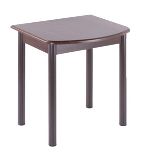 Пристенный стол НСПГ-01 МДФ, венге/венге/38 прямые трубки крашеные коричневый в Энгельсе