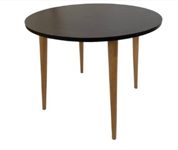 Кухонный стол круглый Creo-line Венге 90*90 см ЛДСП в Саратове