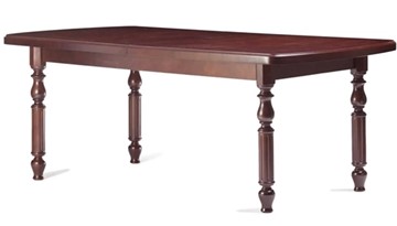 Деревянный кухонный стол 2,0(3,0)х1,1 на четырех ножках, (патина) в Саратове
