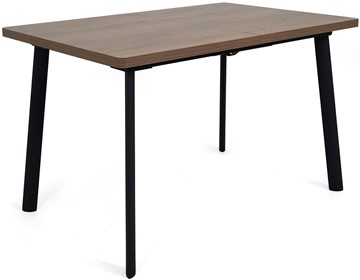 Мини-стол на кухню Дали-1L(ноги черные, дуб табако) в Энгельсе