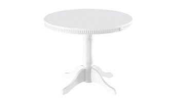 Стол обеденный круглый Орландо Т1, цвет Белый матовый (Б-111.02.1) в Энгельсе