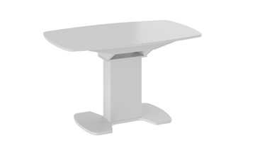 Стеклянный стол Портофино (СМ(ТД)-105.02.11(1)), цвет Белый глянец/Стекло белое в Энгельсе