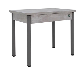 Маленький обеденный стол Прайм-3Р, Цемент светлый в Балаково