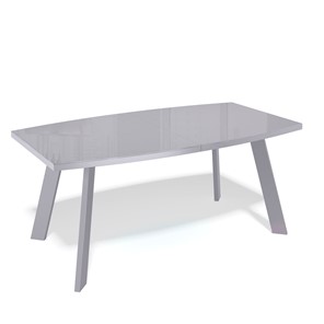 Стеклянный кухонный стол SL1600 (серый/стекло серое глянец) в Энгельсе