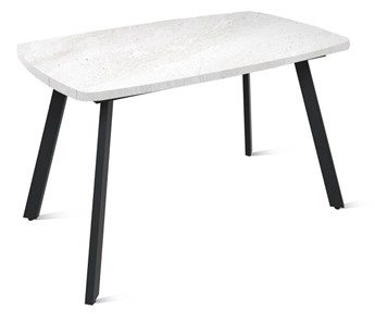 Раскладной стол Прованс.1, ЛДСП Бетон Пайн/Черный матовый в Энгельсе