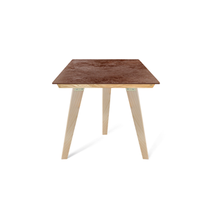 Керамический кухонный стол SHT-TU16 (3 шт.)/ТT8 60/60 (прозрачный лак/прозрачный лак/коричневая сепия) в Саратове