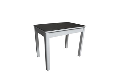 Стеклянный обеденный стол Айсберг-1СТ белое-черное в Балаково