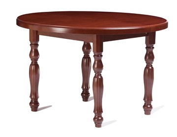 Круглый обеденный стол Ф1200(1600), на четырех ножках, (стандартная покраска) в Энгельсе