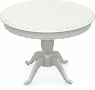 Кухонный круглый стол Леонардо-1 исп. Круг 1000, тон 9 (Морилка/Эмаль) в Саратове