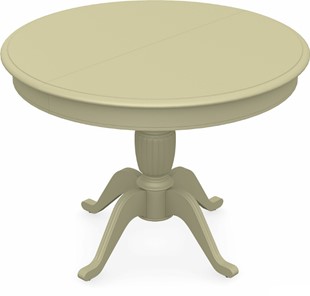 Круглый стол на кухню Леонардо-1 исп. Круг 820, тон 10 (Морилка/Эмаль) в Саратове