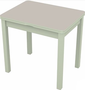 Раздвижной стол Бари дерево №8 (стекло белое/белый) в Саратове