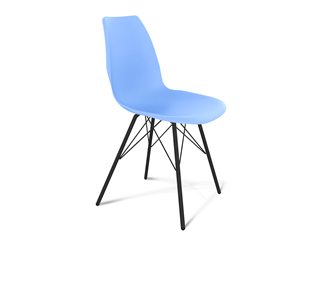 Кухонный стул SHT-ST29/S37 (голубой pan 278/черный муар) в Энгельсе