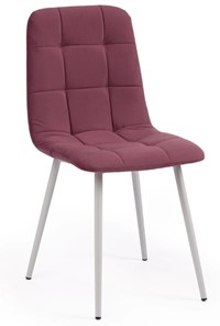 Обеденный стул CHILLY MAX 45х54х90 сливовый 16/белый арт.18286 в Саратове