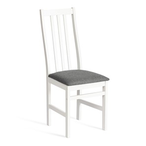Обеденный стул SWEDEN / white, ткань тёмно-серая (150) id 20025 разобранный в Энгельсе