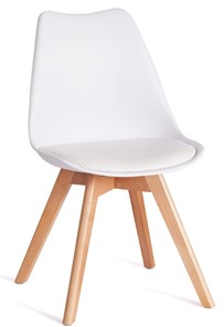 Обеденный стул TULIP (mod. 73-1) 47,5х55х80 белый арт.20220 в Балаково