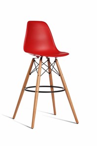 Барный стул DSL 110 Wood bar (красный) в Саратове