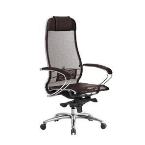 Кресло офисное Samurai S-1.04, темно-коричневый в Энгельсе