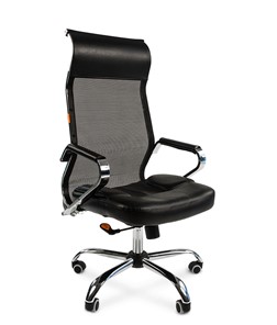 Офисное кресло CHAIRMAN 700 сетка, цвет черный в Саратове