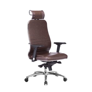Офисное кресло Samurai KL-3.04, темно-коричневый в Энгельсе