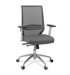 Офисное кресло для руководителя Aero lux, сетка/ткань TW / серая/серая TW в Саратове