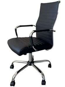 Кресло компьютерное C039D черный в Саратове