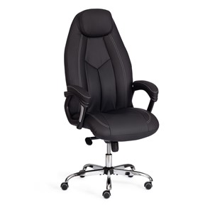 Офисное кресло BOSS Lux, кож/зам, черный, арт.21151 в Саратове