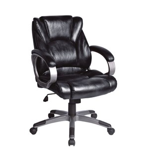 Офисное кресло BRABIX "Eldorado EX-504", экокожа, черное, 530874 в Энгельсе
