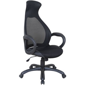 Кресло Brabix Premium Genesis EX-517 (пластик черный, ткань/экокожа/сетка черная)   531574 в Саратове