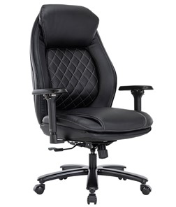 Кресло офисное CHAIRMAN CH403, черный, эко кожа в Саратове