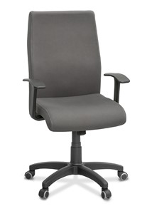 Офисное кресло для руководителя Like, ткань TW / серая в Энгельсе