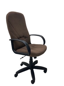 Кресло офисное Менеджер коричневый в Саратове