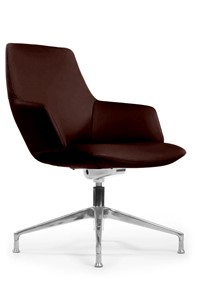 Кресло в офис Spell-ST (С1719), темно-коричневый в Энгельсе