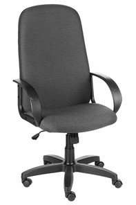 Офисное кресло ДамОфис Амбасадор JP15/1 серый ромбик в Энгельсе