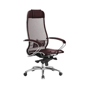 Офисное кресло Samurai S-1.04, темно-бордовый в Энгельсе