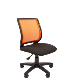 Кресло компьютерное CHAIRMAN 699 Б/Л Сетка TW-66 (оранжевый) в Саратове