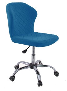 Офисное кресло на колесах KD-31, микровелюр B8 blue в Саратове