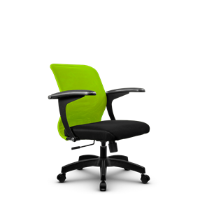 Офисное кресло SU-M-4/подл.160/осн.001, Зеленый/Черный в Саратове