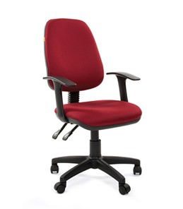 Офисное кресло CHAIRMAN 661 Ткань стандарт 15-11 красная в Саратове